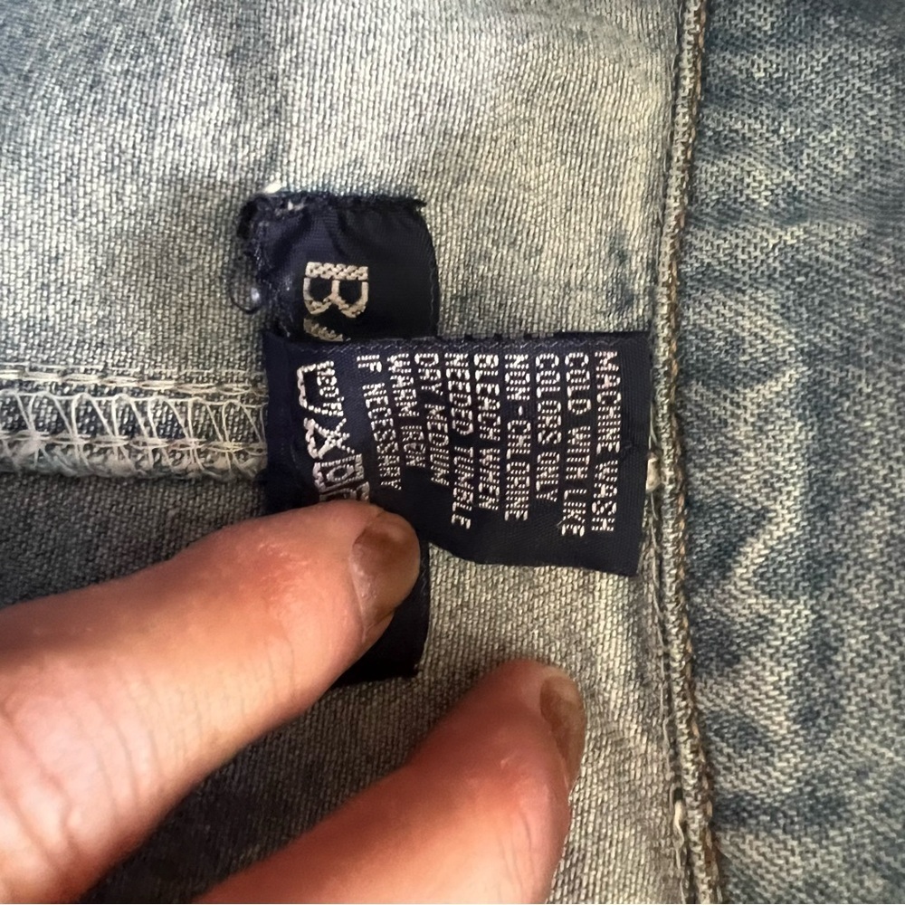 Baccini Denim Jacket in Washed Blue - Picture 3 of 5